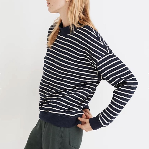 Madewell Quilted Mockneck Sweater - Picture 4 of 5